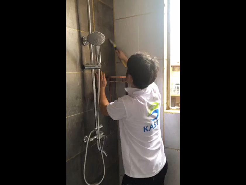Phát trực tiếp | Vữa dán gạch phòng tắm bằng vữa dán gạch KASTAR 2020