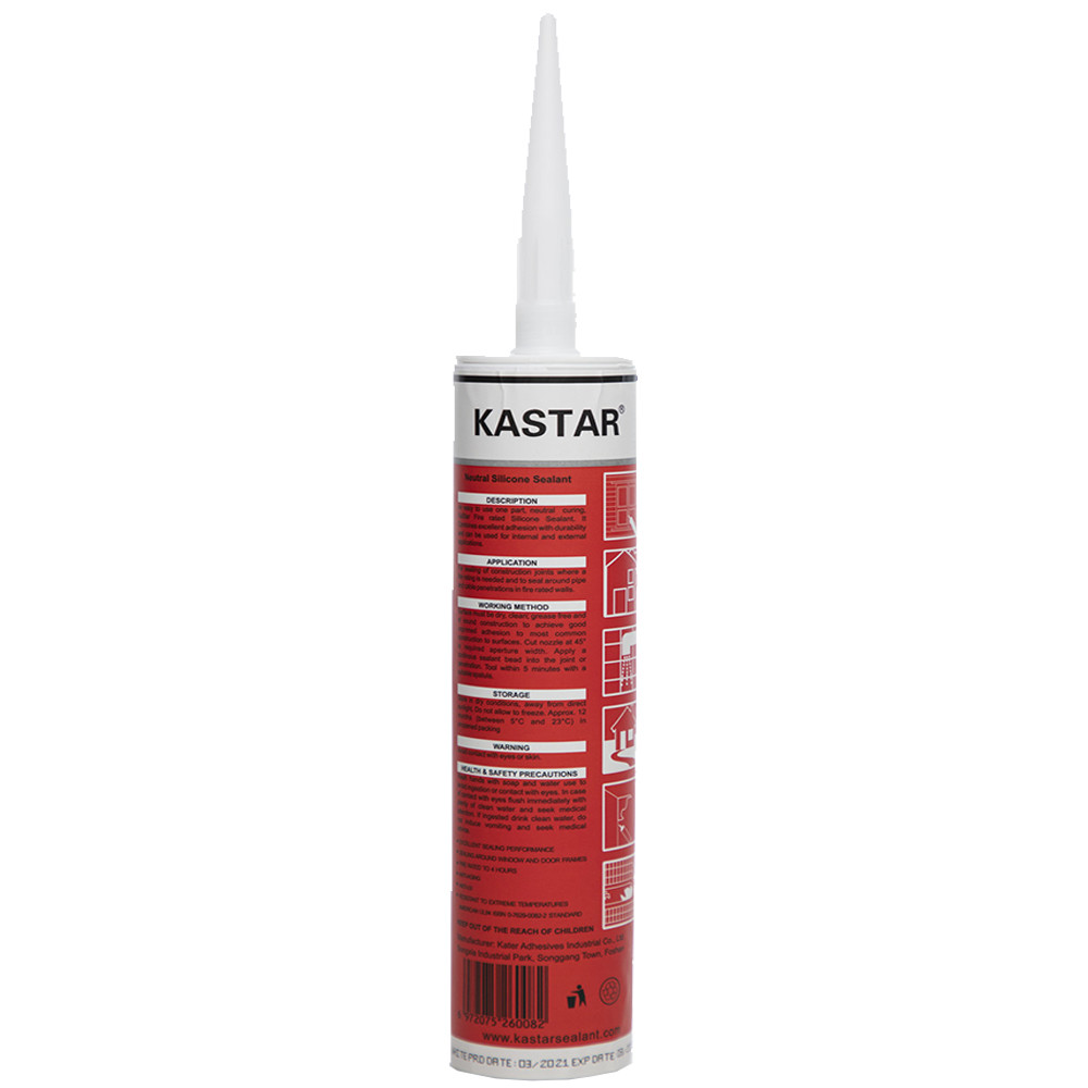 Kastar firestop silicone sealant fire stop 300ML