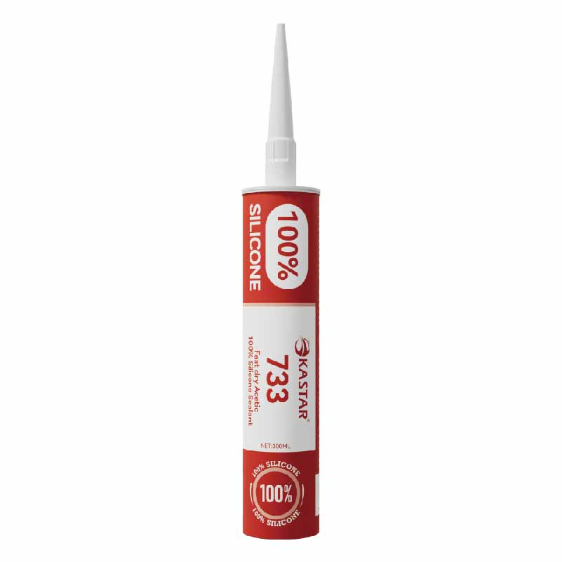 KASTAR733  Fast dry Acetic 100% Silicone Sealant 